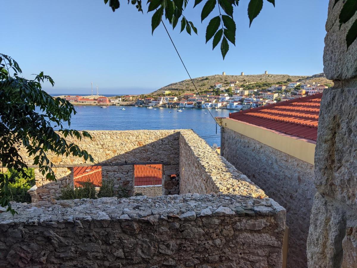 Rosalia Apartments Chalki Town Exterior photo