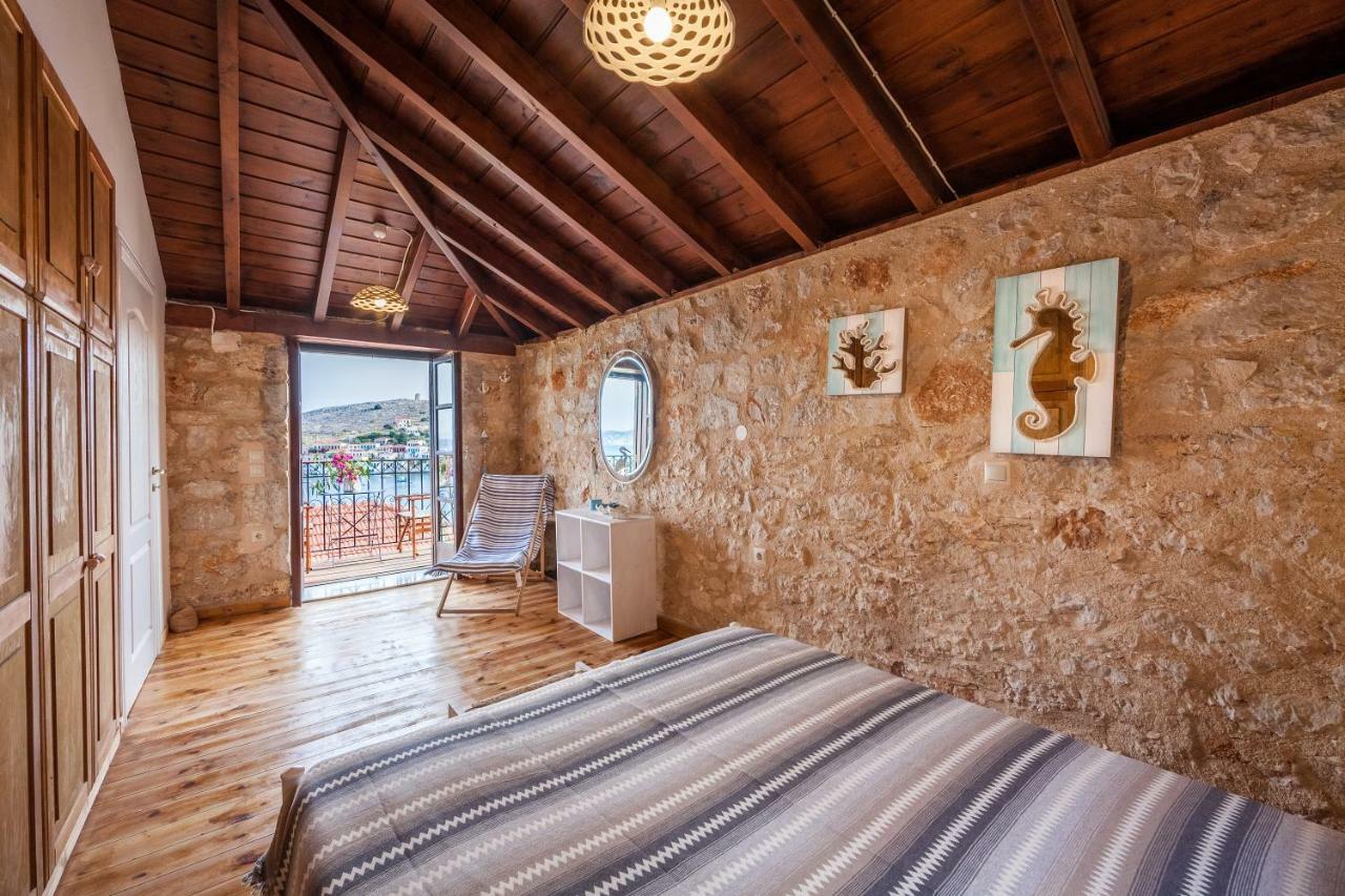 Rosalia Apartments Chalki Town Exterior photo